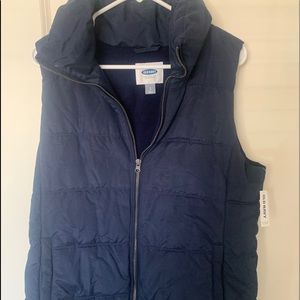 Navy Blue Puffer Vest